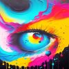 Crying Eye Diamond Painting