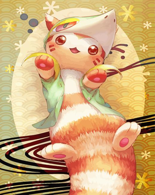 Cute Furret Diamond Painting