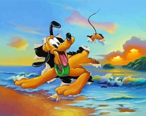 Disney Pluto Art Diamond Painting