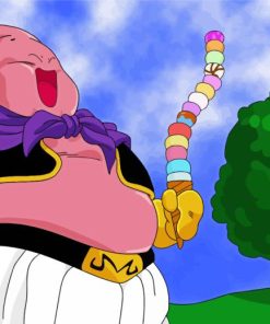 Dragon Ball Majin Buu Anime Diamond Painting