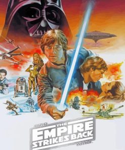 Empire Strikes Back Movie Diamond Painting