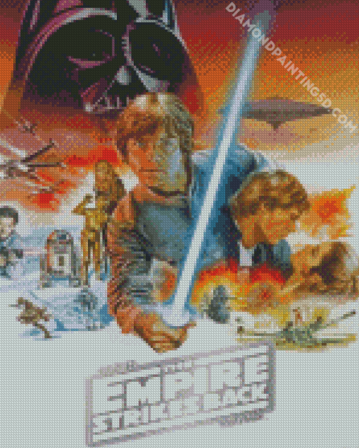 Empire Strikes Back Movie Diamond Painting