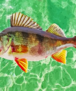 European Perch Diamond Painting