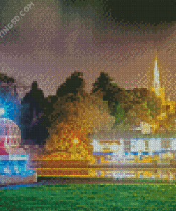 Exeter At Night Diamond Painting