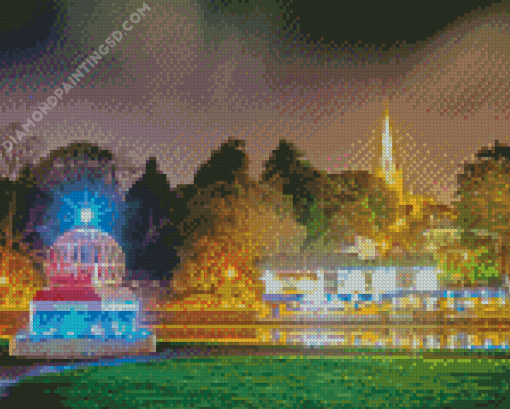 Exeter At Night Diamond Painting