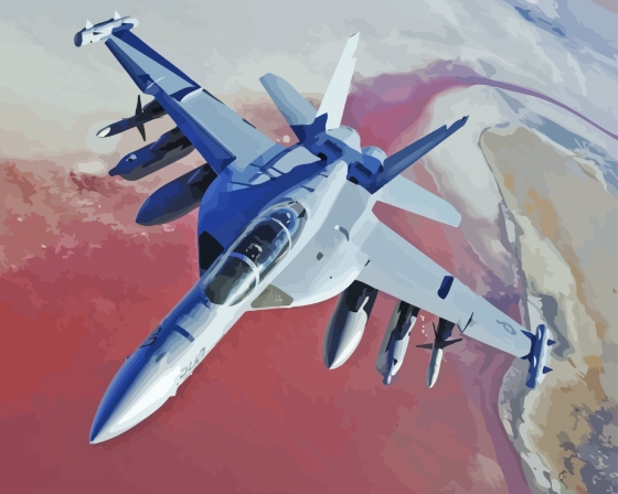 Fa 18 Hornet Diamond Painting