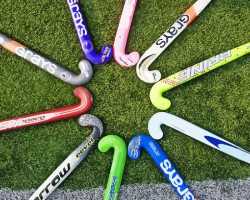 Field Hockey Sticks Diamond Painting