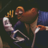 Gomez Addams With Morticia Diamond Painting