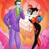 Harley Quinn And The Lovers Diamond Painting