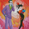 Harley Quinn And The Lovers Diamond Painting