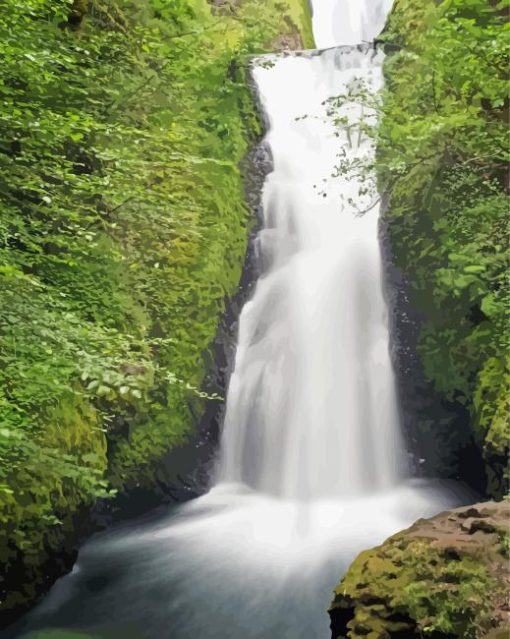 Hawaii Waterfall Diamond Painting