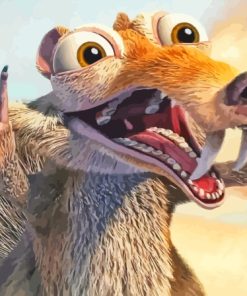 Ice Age Scrat Diamond Painting