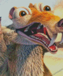 Ice Age Scrat Diamond Painting