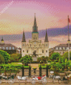 Jackson Square New Orleans Diamond Painting