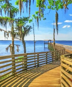 Jacksonville Pier Diamond Painting