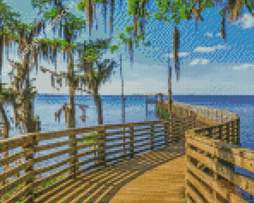 Jacksonville Pier Diamond Painting