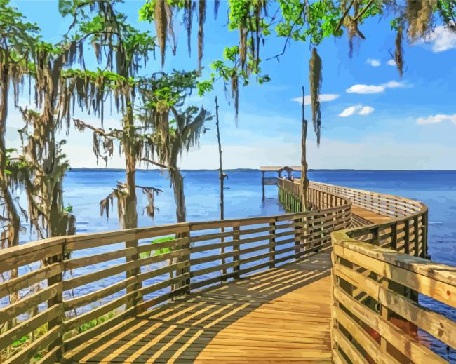 Jacksonville Pier Diamond Painting