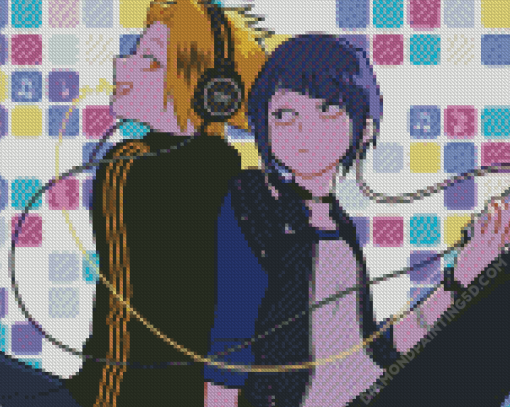 Jirou And Denki My Hero Academia Diamond Painting