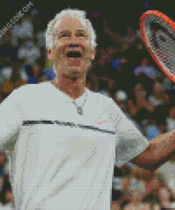 John Mcenroe Diamond Painting