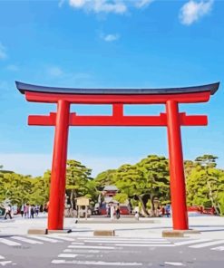 Kamakura City Diamond Painting