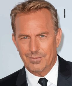 Kevin Costner Diamond Painting