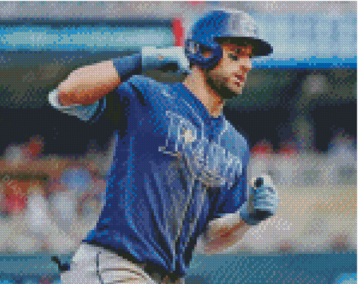 Kevin Kiermaier Blue Jays Diamond Painting