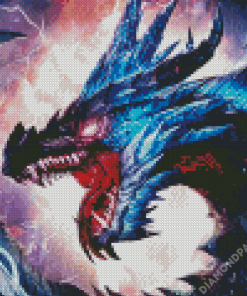 Legend Of Cryptid Dragon Game Diamond Painting