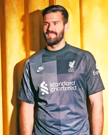 Liverpool Alisson Becker Diamond Painting