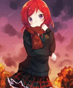 Maki Nishikino Character Diamond Painting