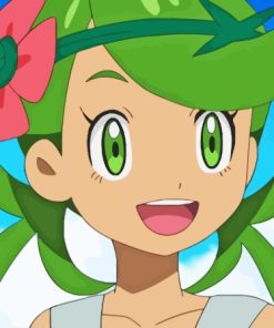 Mallow Pokemon Anime Diamond Painting