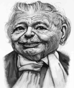 Marguerite Yourcenar Caricature Diamond Painting