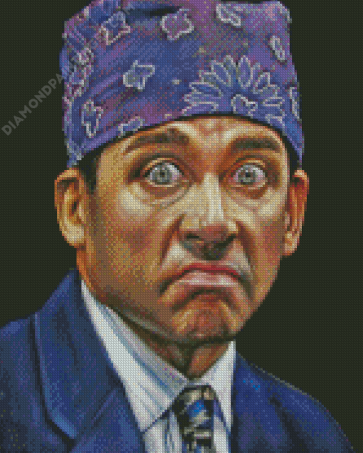 Michael Scott Diamond Painting