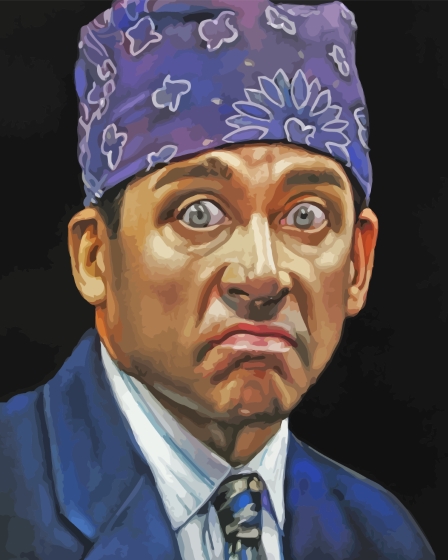 Michael Scott Diamond Painting