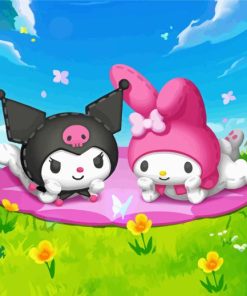 My Melody And Kuromi Sanrio Diamond Painting