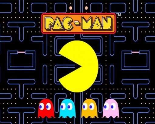 Pacman Video Game Diamond Painting