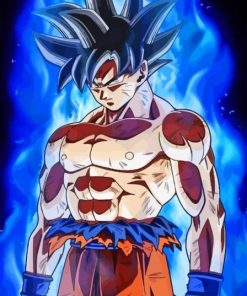 Powerful Goku Dragin Ball Diamond Painting