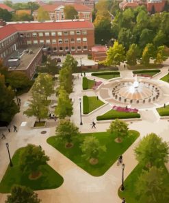 Purdue University Overhead Diamond Painting