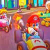 Racing Game Mario Kart Diamond Painting