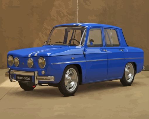 Renault Gordini R8 Diamond Painting