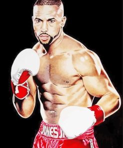 Roy Jones JR Art Diamond Painting