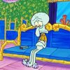 Sad Squidward Spongebob Diamond Painting