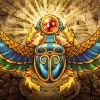 Scarab With Crystal Art Diamond Painting