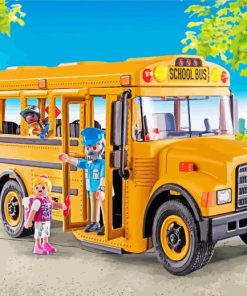 School Bus Diamond Painting