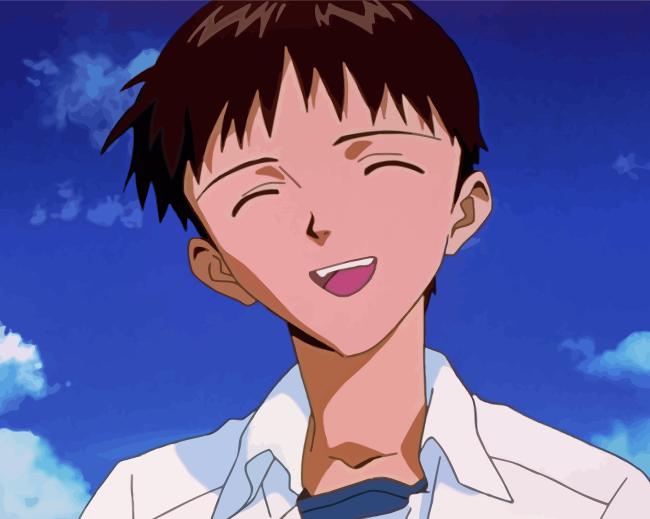 Shinji Ikari Diamond Painting