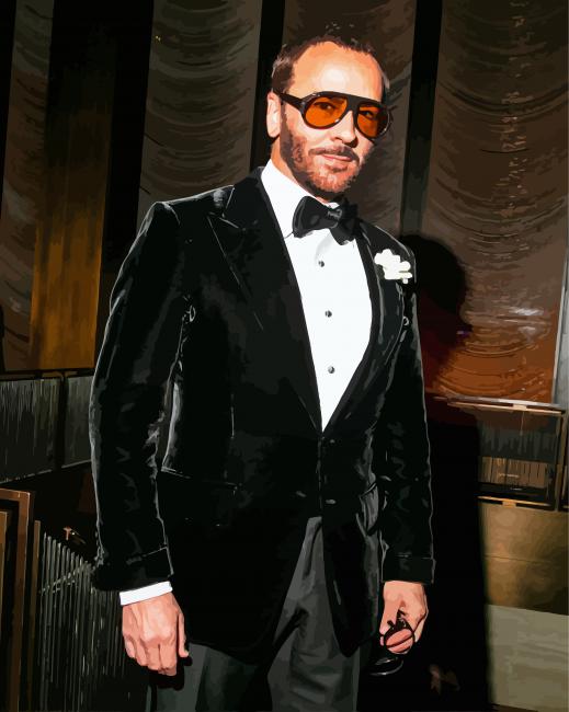 Stylish Designer Tom Ford Diamond Painting