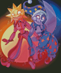 Sundrop And Moondrop Diamond Painting