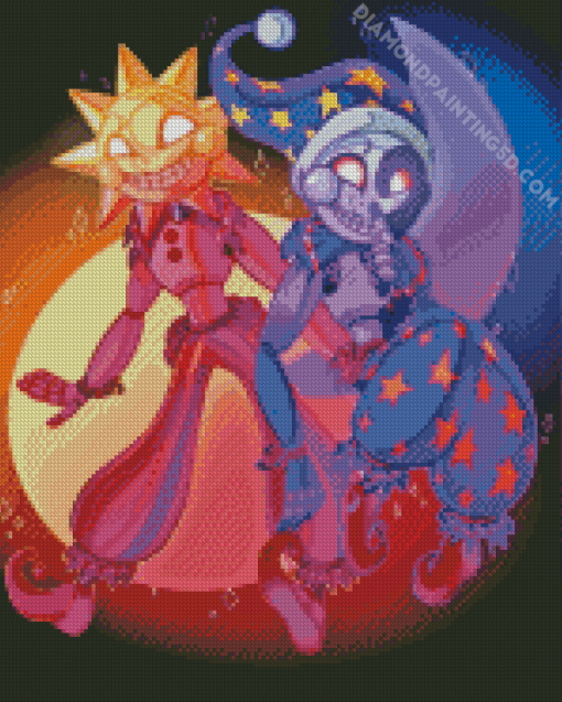 Sundrop And Moondrop Diamond Painting