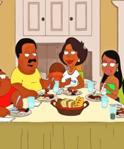 The Cleveland Show Family Diamond Painting