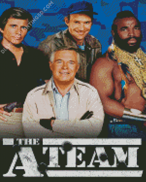 The A Team Poster Diamond Painting