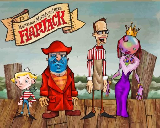 The Misadventures Of Flapjack Diamond Painting